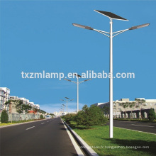 économie d&#39;énergie usine prix direct lampadaire solaire avec double bras lampadaire